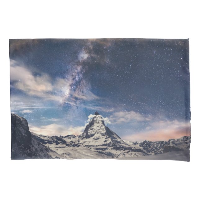 Mountains | Matterhorn Zermatt Switzerland Pillow Case (Front)