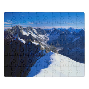 Mountains   Mont Blanc, European Alps Jigsaw Puzzle