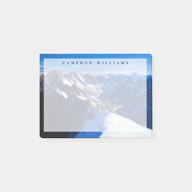 Mountains | Mont Blanc, European Alps Post-it Notes (Front)