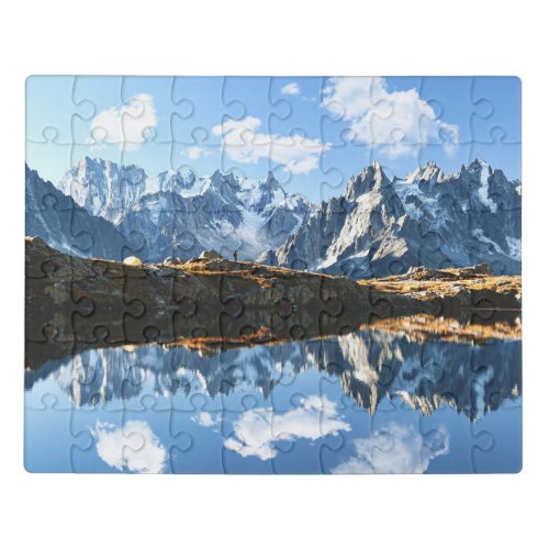 Mountains  Mont Blanc Massif France Jigsaw Puzzle