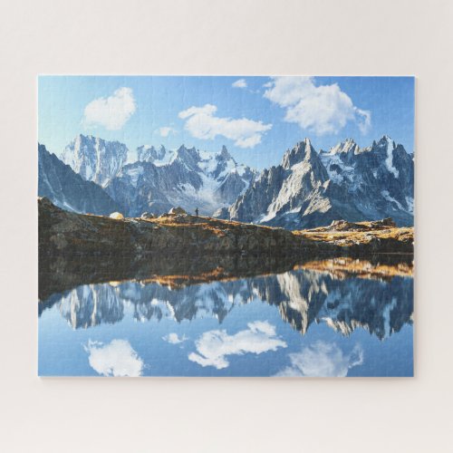 Mountains  Mont Blanc Massif France Jigsaw Puzzle
