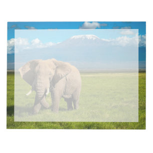 Mountains   Mount Kilimanjaro Tanzania, Africa Notepad