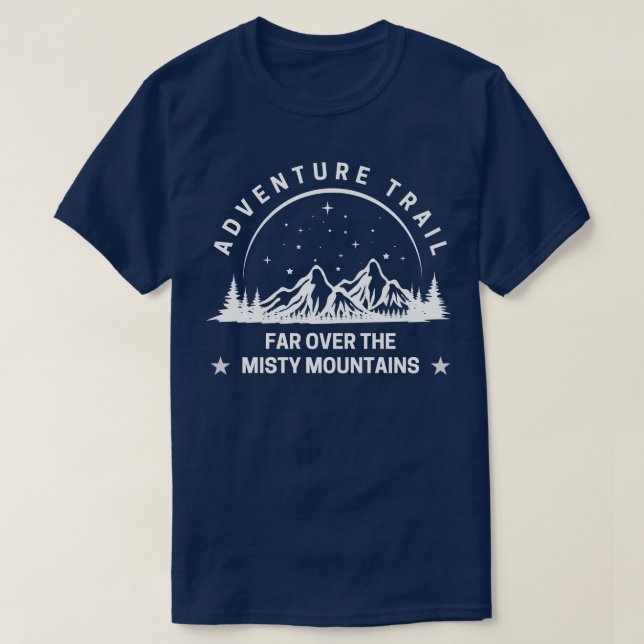 Mountains Mountain Adventure Hiking Camping T-Shirt (Design Front)