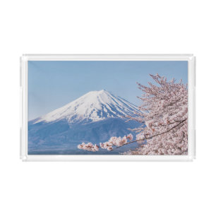 Mountains Mt. Fuji Tokyo, Japan Acrylic Tray