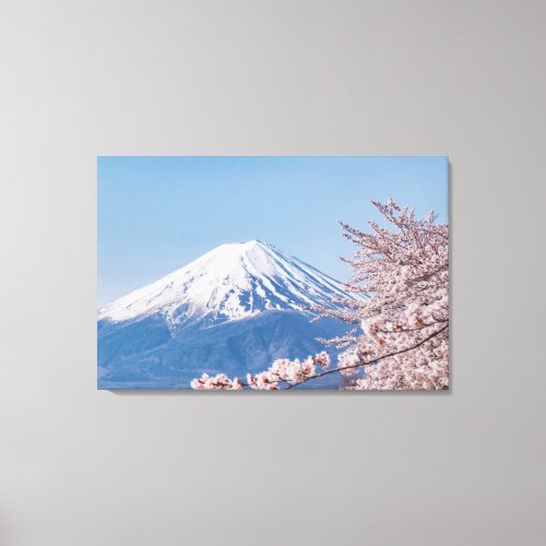 Mountains  Mt Fuji Tokyo Japan Canvas Print