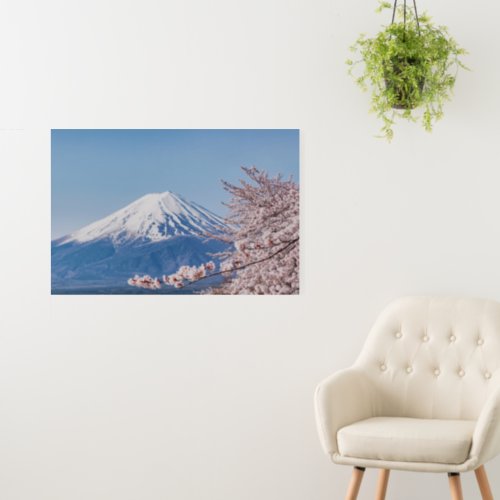 Mountains  Mt Fuji Tokyo Japan Foam Board