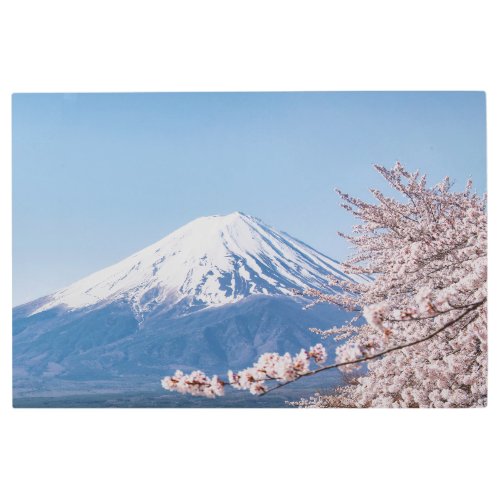 Mountains  Mt Fuji Tokyo Japan Metal Print