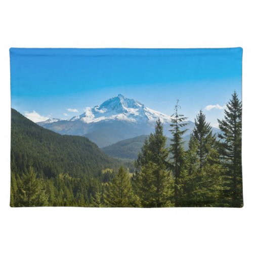 Mountains  Mt Hood Oregon Cloth Placemat