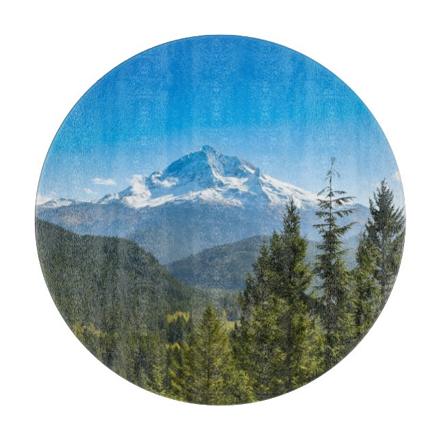 Mountains | Mt. Hood Oregon Cutting Board (Front)