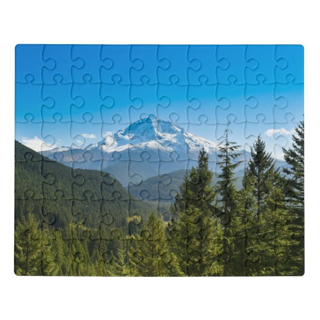 Mountains | Mt. Hood Oregon Jigsaw Puzzle (Puzzle Horizontal)
