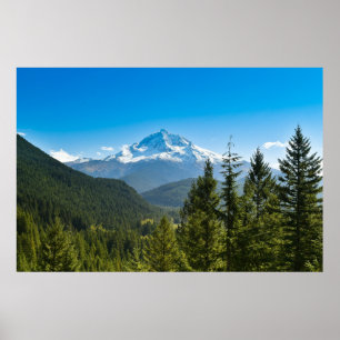 Mountains Mt. Hood Oregon Poster
