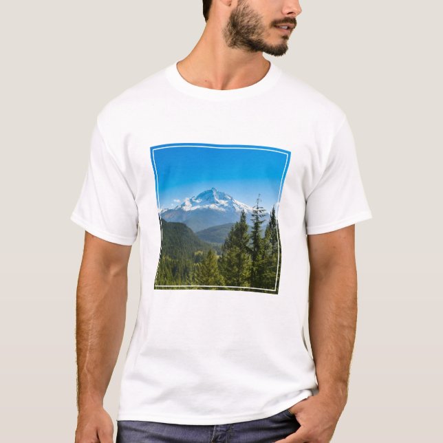Mountains | Mt. Hood Oregon T-Shirt (Front)