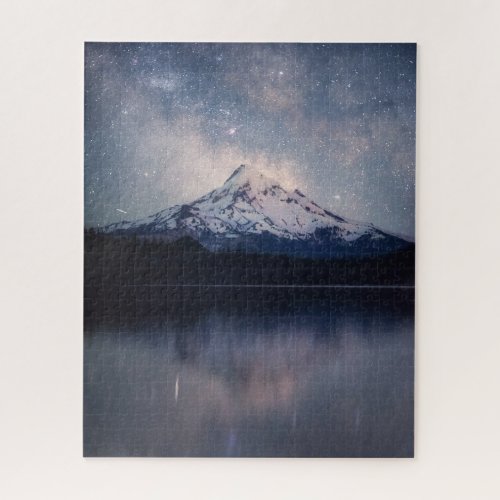 Mountains  Mt Hood Portland Oregon Jigsaw Puzzle