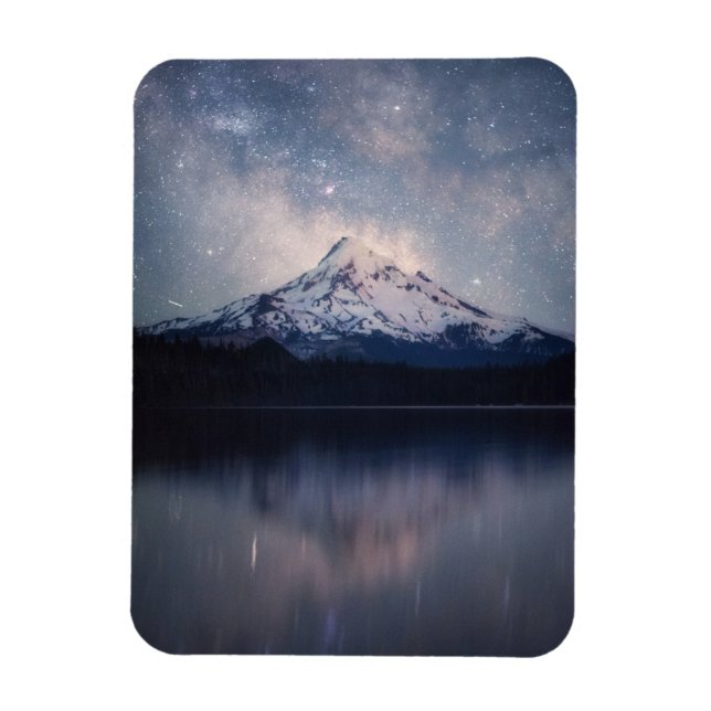Mountains | Mt. Hood Portland, Oregon Magnet (Vertical)