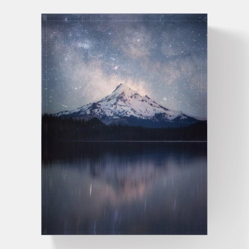 Mountains  Mt Hood Portland Oregon Paperweight