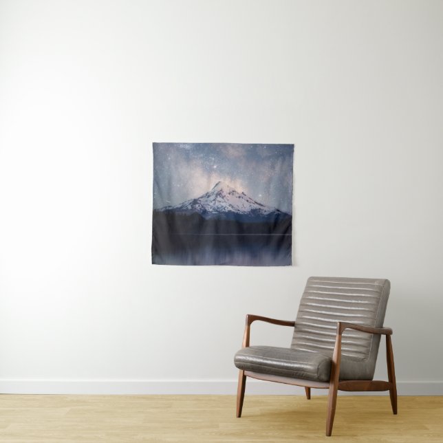 Mountains | Mt. Hood Portland, Oregon Tapestry (In Situ (Horizontal))