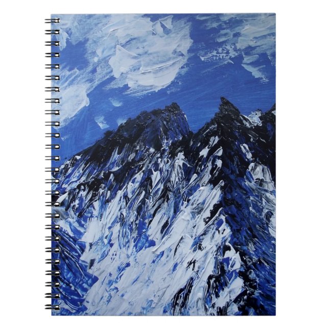 Mountains notebook (Front)