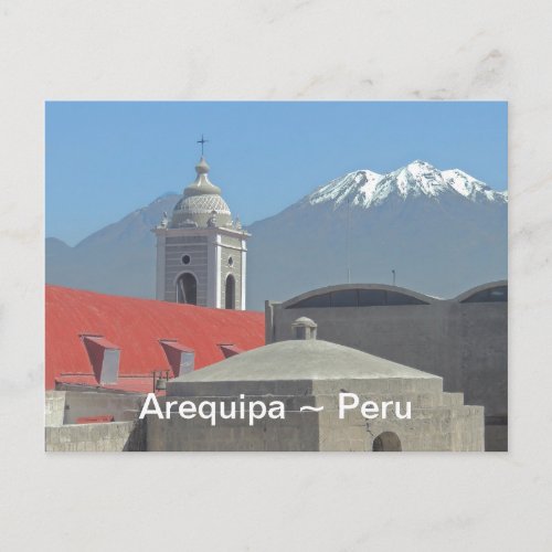 Mountains of Arequipa Peru Postcard
