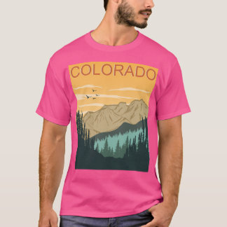 Mountains Of Colorado Active T-Shirt