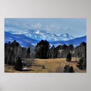 Mountains of Colorado Poster