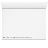 Mountains of Creation in Cassiopeia Cards (Inside Horizontal (Bottom))