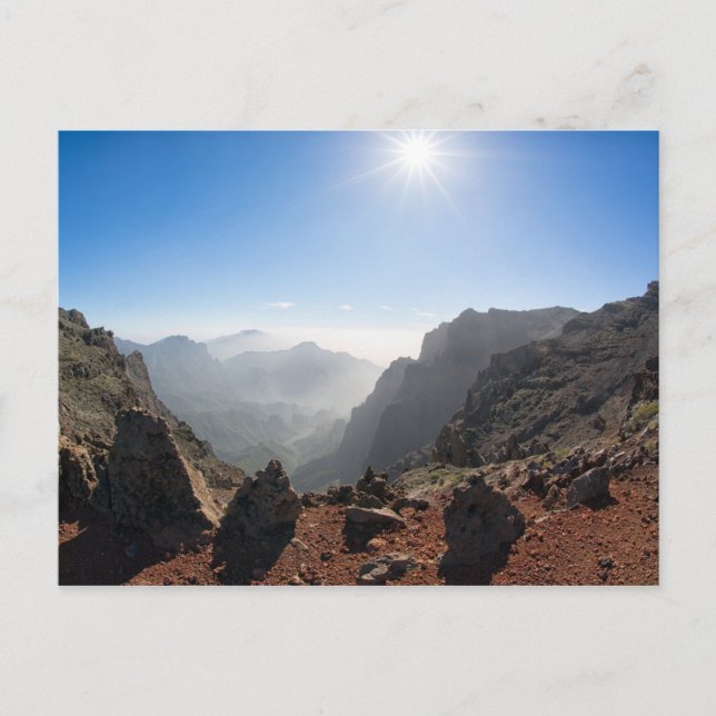 Mountains of La Palma Postcard (Front)