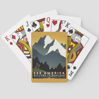 Mountains of Montana Playing Cards