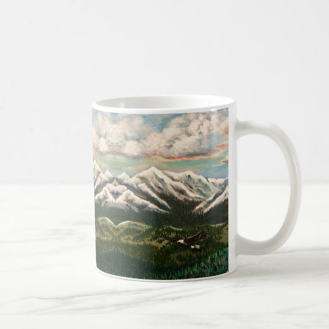 Mountains of Oregon Mug (Right)
