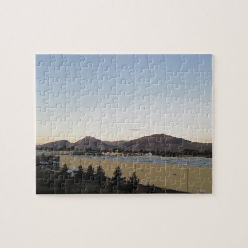 Mountains of San Luis Obispo from Irish Hills Jigsaw Puzzle