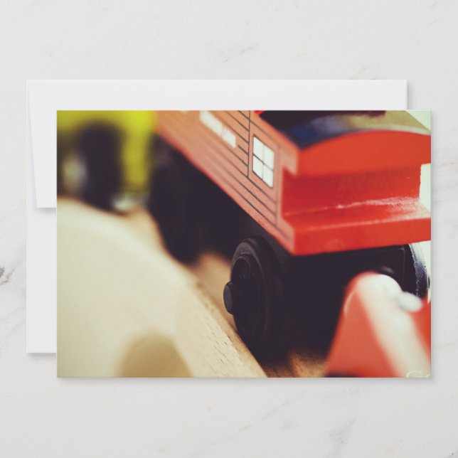 Mountains of sodor "invite" empty invitation (Front)