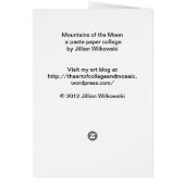 Mountains of the Moon Cards (Back)