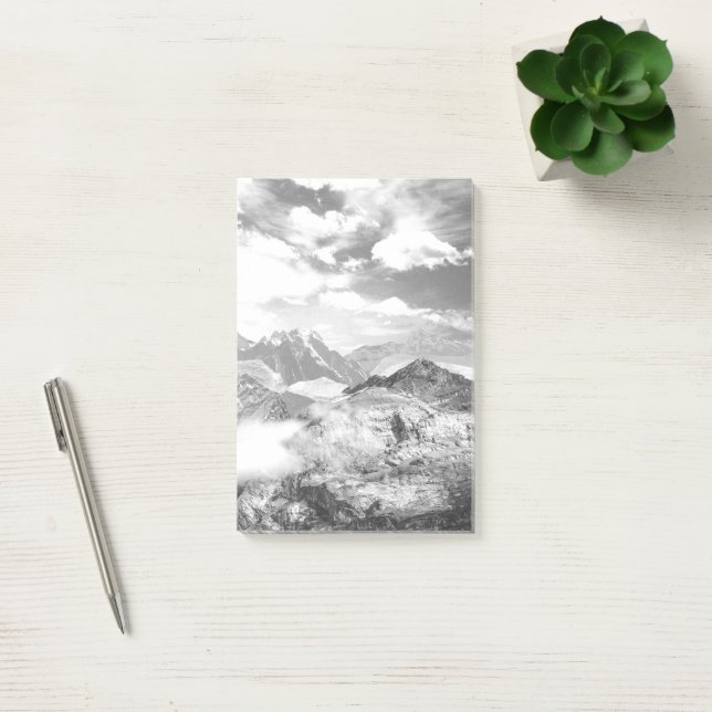 Mountains (photo montage) 3 post-it notes (Office)