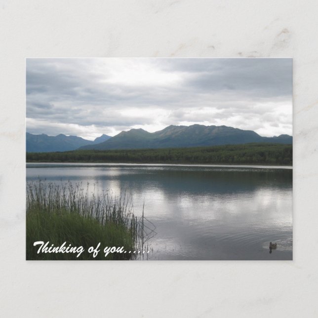 Mountains Postcard (Front)
