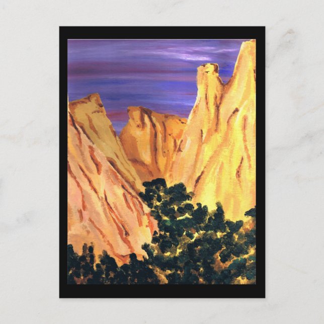 Mountains Postcard (Front)