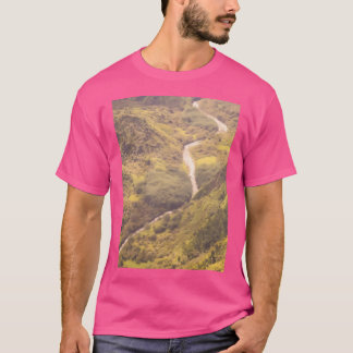 Mountains River Baseball  Sleeve T-Shirt