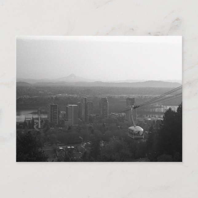 Mountains, Rivers, and Trams postcard (Front)