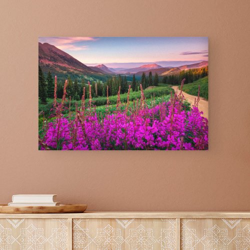 Mountains  Rocky Mountains Colorado Canvas Print