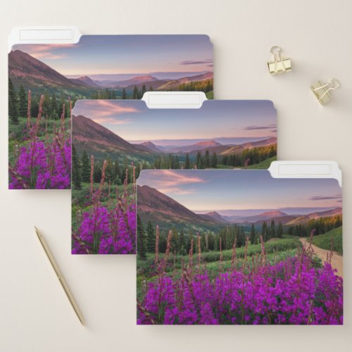 Mountains  Rocky Mountains Colorado File Folder