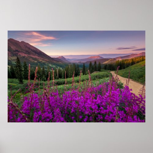 Mountains  Rocky Mountains Colorado Poster