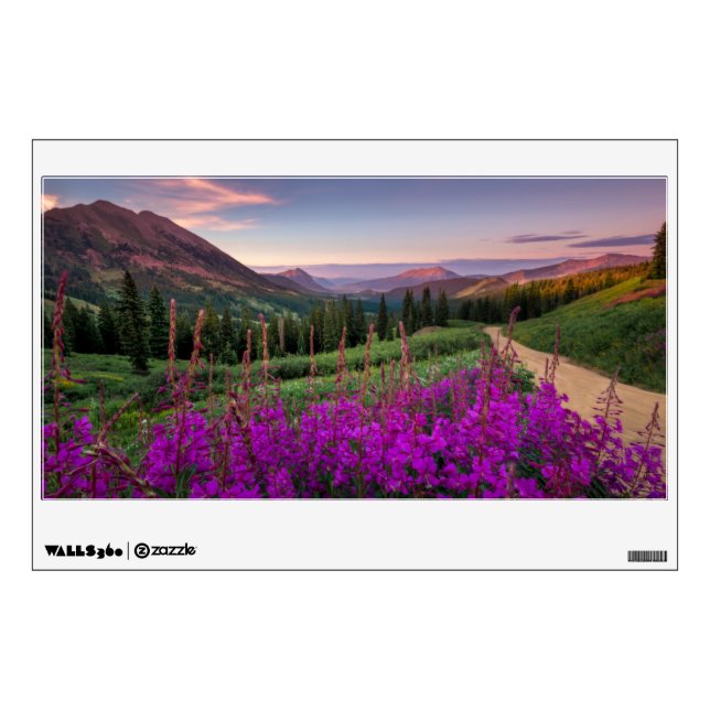 Mountains | Rocky Mountains, Colorado Wall Decal (Front)