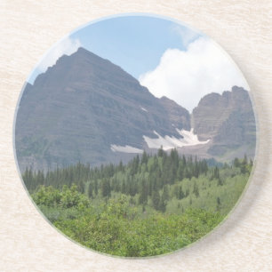 Mountains Sandstone Coaster