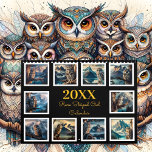 Mountain's Shadow Year with the Striped Owl 20XX  Calendar<br><div class="desc">Discover the elusive beauty of the Striped Owl throughout the year with this stunning 2025/2026 calendar. Each month presents a captivating view of this rare creature in its natural habitat. See its beautifully patterned feathers blend seamlessly into the aged wooden backdrop of its high tree perch. Marvel at the jagged,...</div>