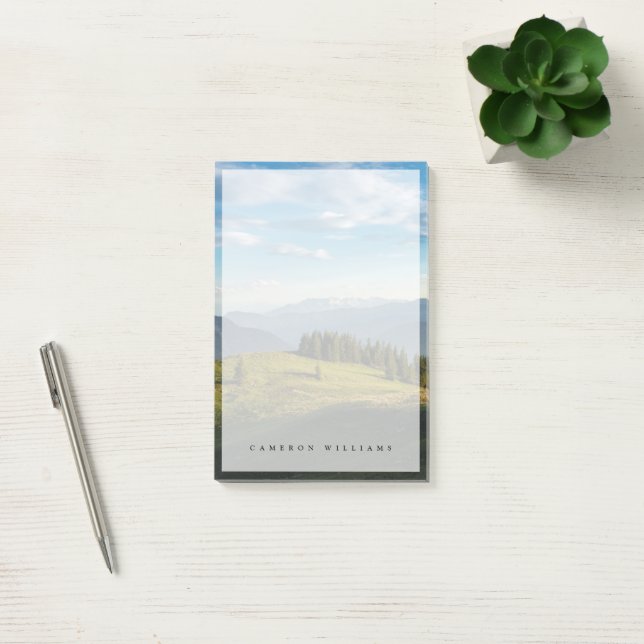Mountains | Spitzingsee Lake, Swiss Alps Post-it Notes (Office)