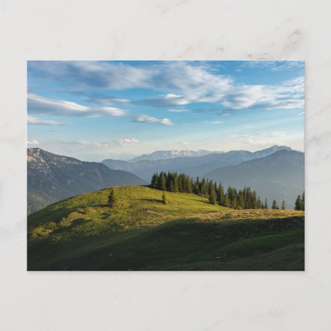 Mountains | Spitzingsee Lake, Swiss Alps Postcard (Front)
