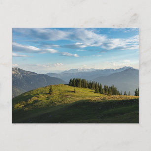 Mountains Spitzingsee Lake, Swiss Alps Postcard