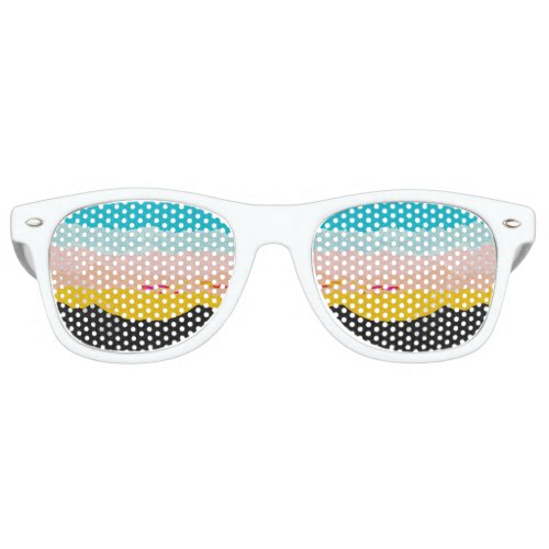 Mountains  Sunset  Retro Sunglasses