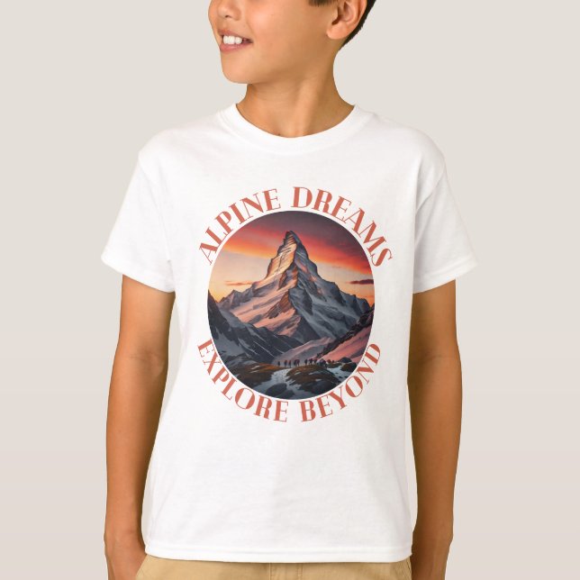mountains T-Shirt (Front)