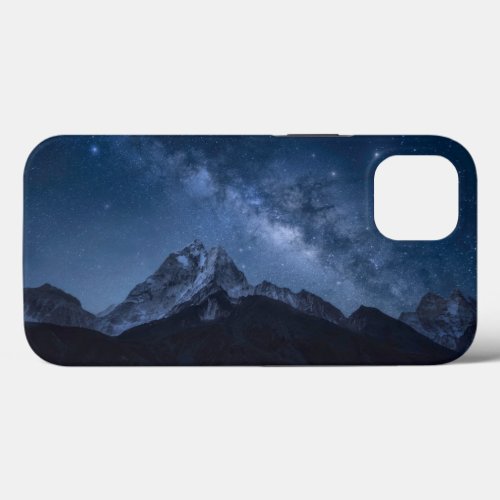 Mountains  Thamserku Mountain Nepal iPhone 13 Case