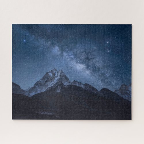 Mountains  Thamserku Mountain Nepal Jigsaw Puzzle