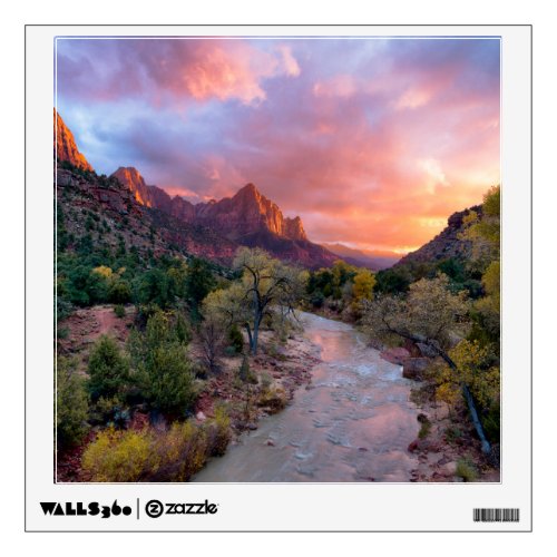 Mountains  The Watchman Zion Nathional Park Utah Wall Decal